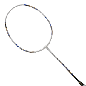 Hundred Nuclear 72 6U Badminton Racket - White/Black/Blue Badminton Rackets Hundred