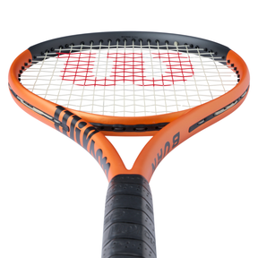 Wilson Burn 100S V6 Tennis Racket 316g - Orange Tennis Rackets Wilson
