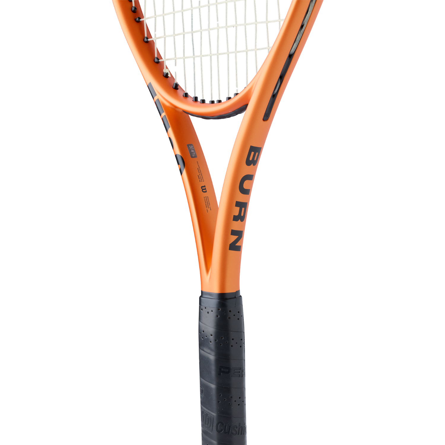 Wilson Burn 100S V6 Tennis Racket 316g - Orange Tennis Rackets Wilson