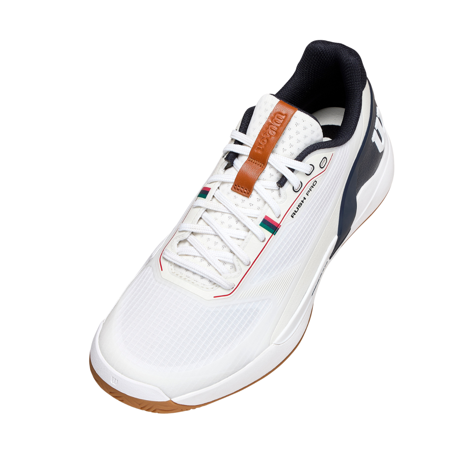 Wilson Rush Pro 5 Clay Tennis Shoe Men - White/Navy Tennis Shoes Wilson