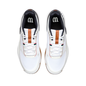 Wilson Rush Pro 5 Clay Tennis Shoe Men - White/Navy Tennis Shoes Wilson