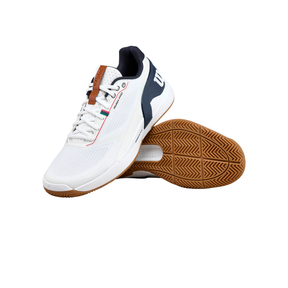 Wilson Rush Pro 5 Clay Tennis Shoe Men - White/Navy Tennis Shoes Wilson