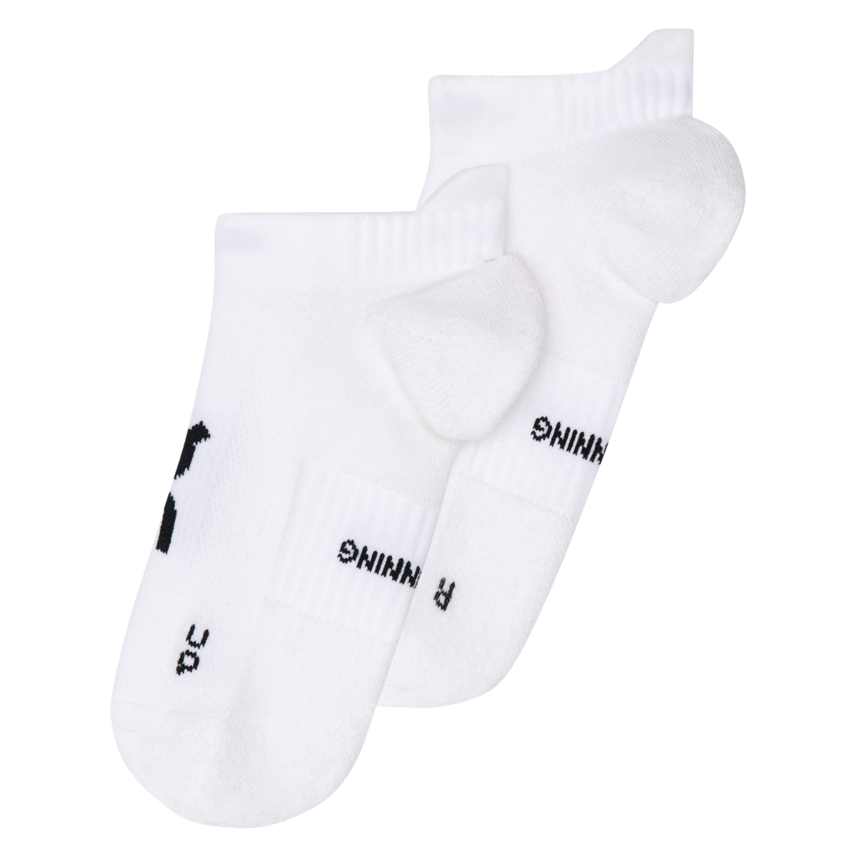 On Running Core Run Sock Low 2 Pack Unisex - White by On Running