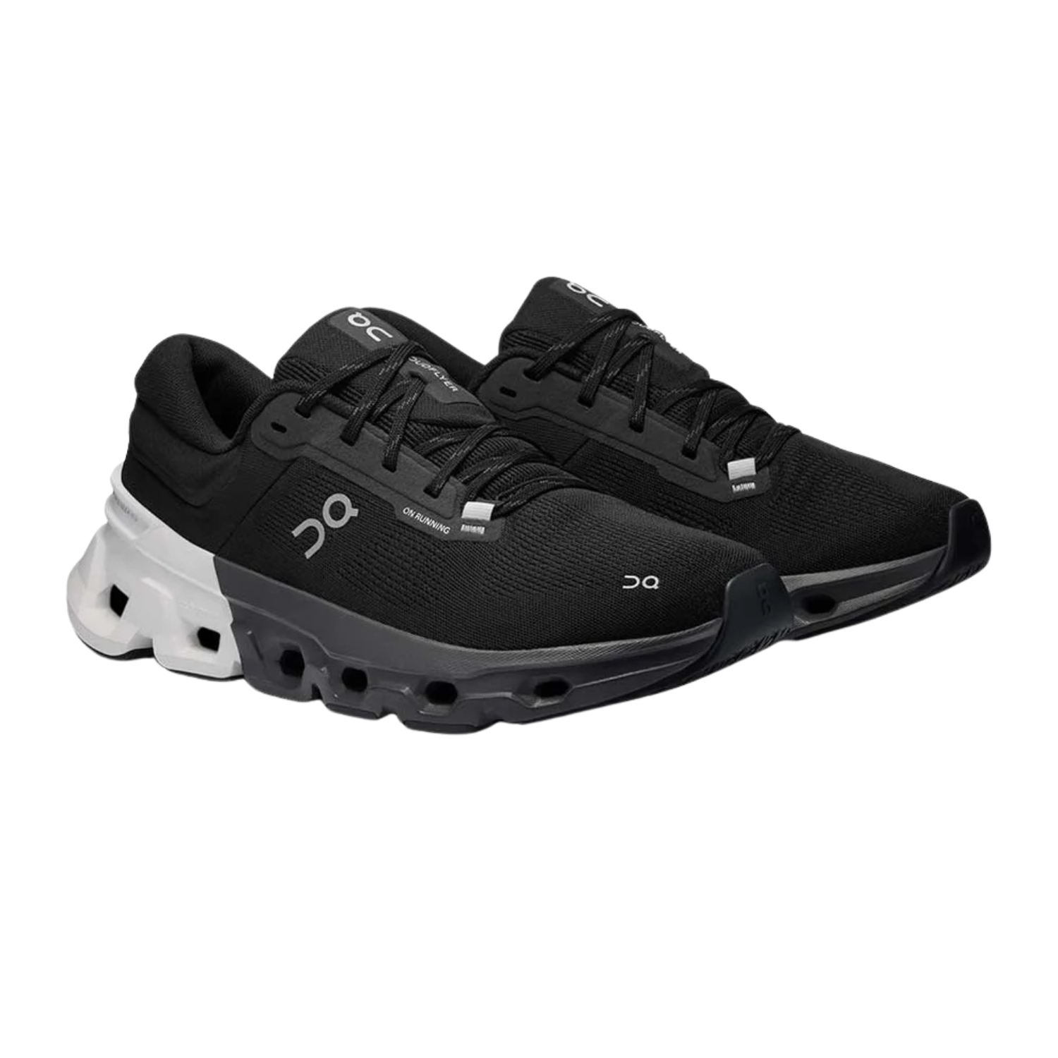 On Cloudflyer 5 Running Shoes Men - Black/White Running Shoes On Running