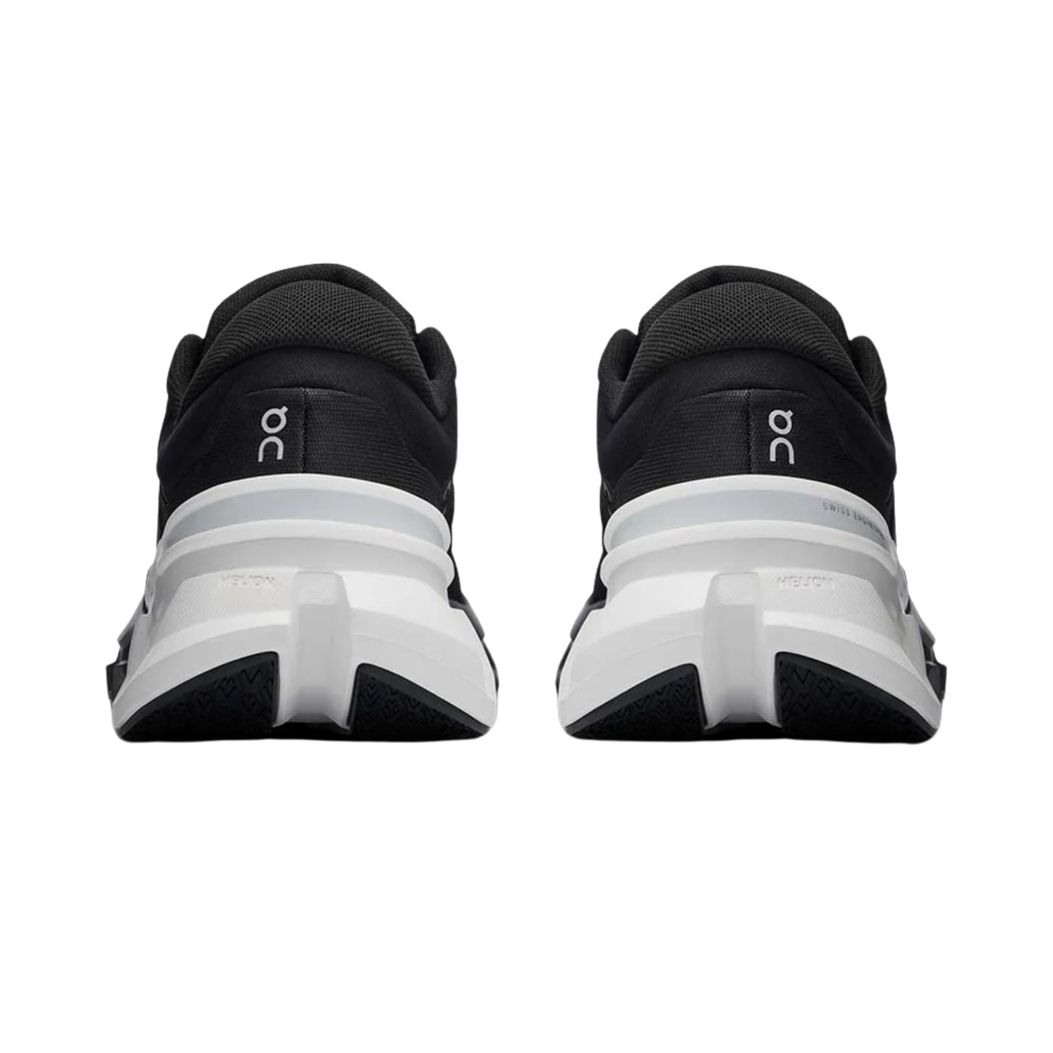 On Cloudflyer 5 Running Shoes Men - Black/White Running Shoes On Running