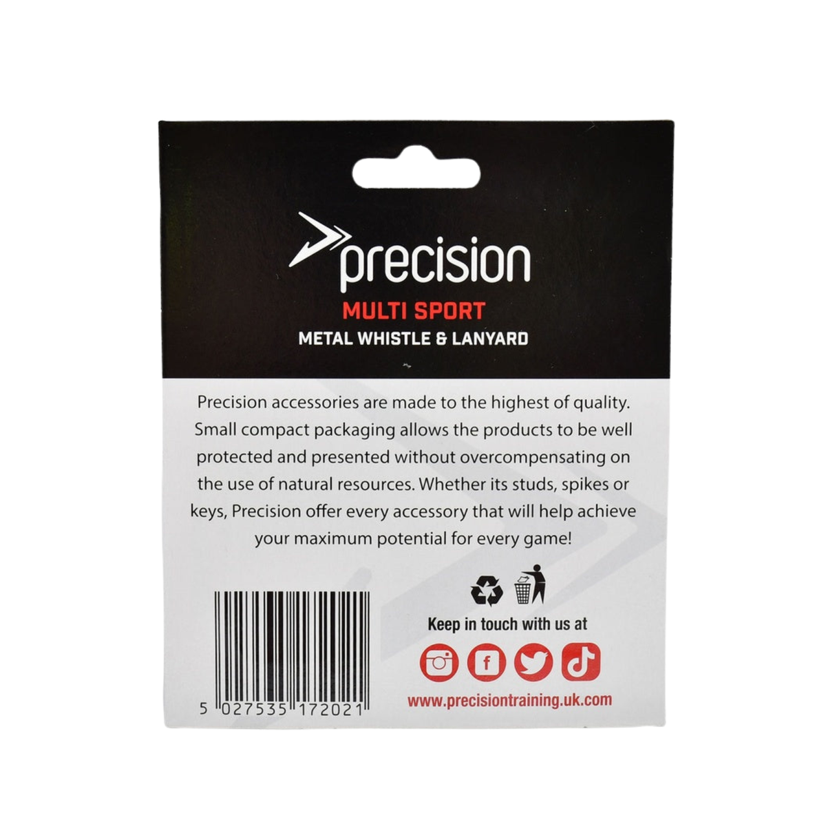 Precision Training Metal Whistle Accessories Precision