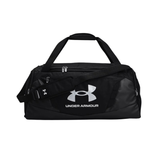 UA Undeniable 5.0 Medium Duffle 1369223 Black Metallic Silver Duffle Bag Under Armour