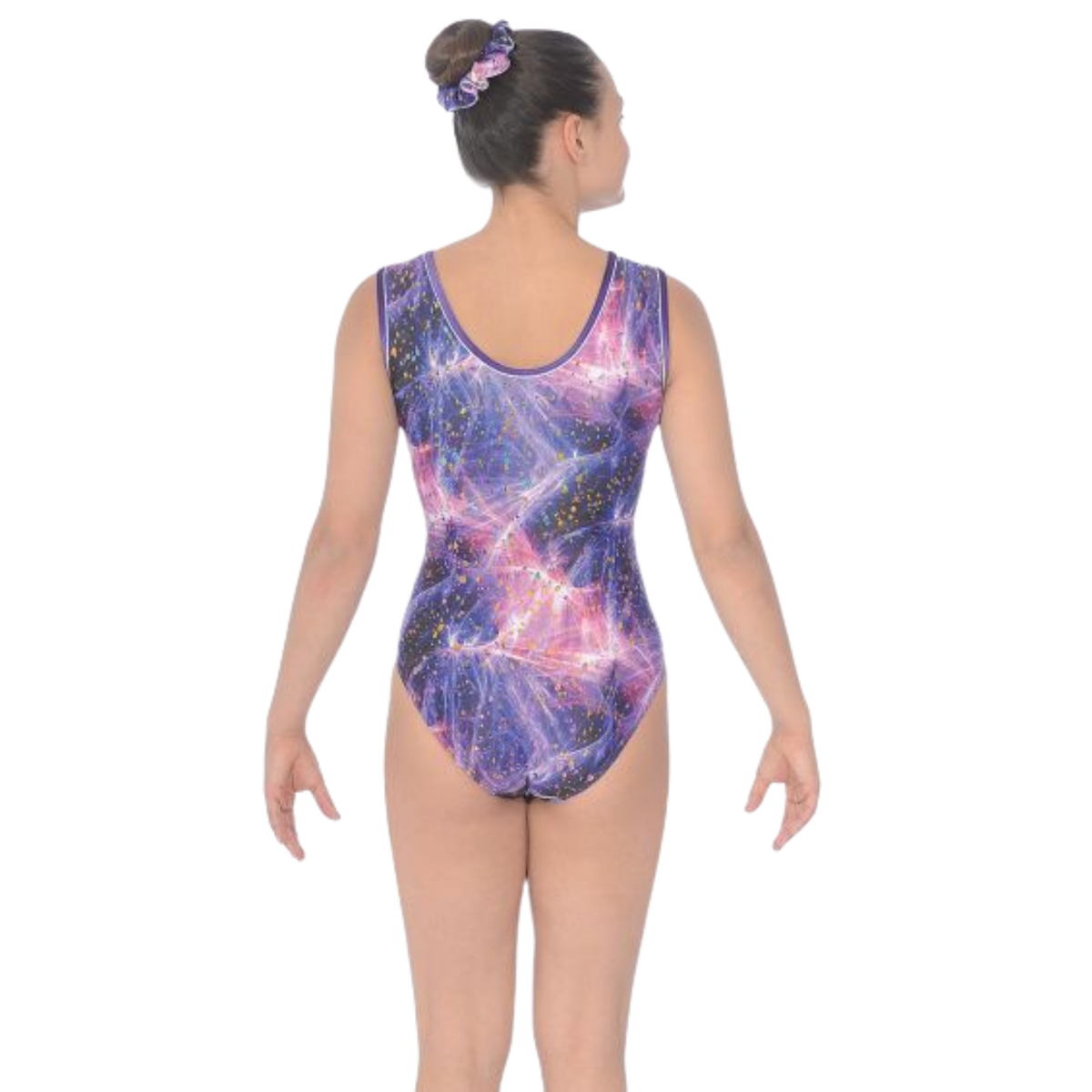 Zone Print Sleeveless Leotard Women - Twilight Clothing Zone