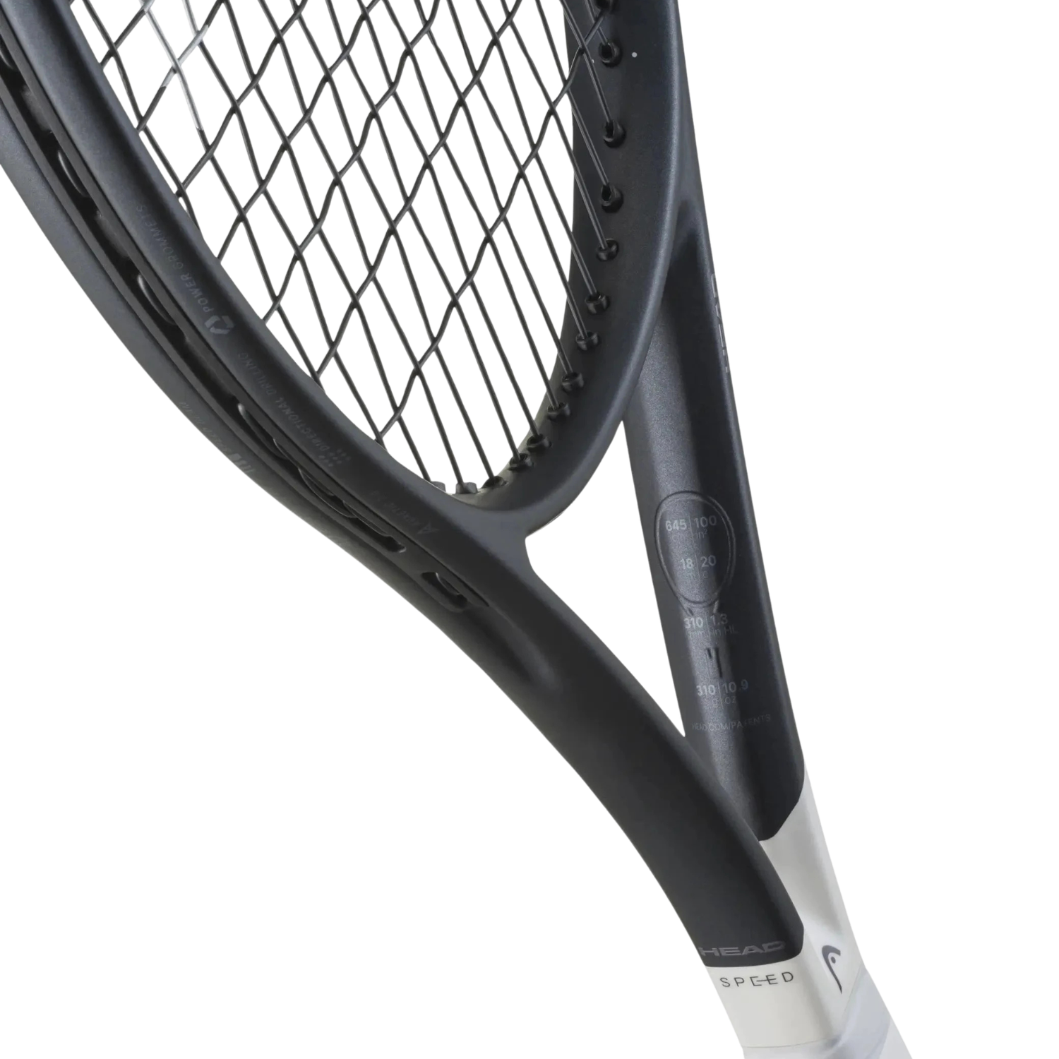 Demo Head Speed Pro 2026 Tennis Racquet Unstrung - Black/White Demo Tennis Head