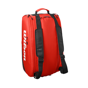 Wilson Tour Red Padel Bag 2026 - Red Luggage Wilson
