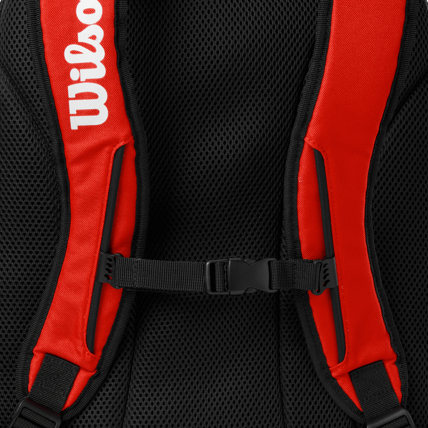 Wilson Tour Padel Backpack 2026 - Red/Black Luggage Wilson