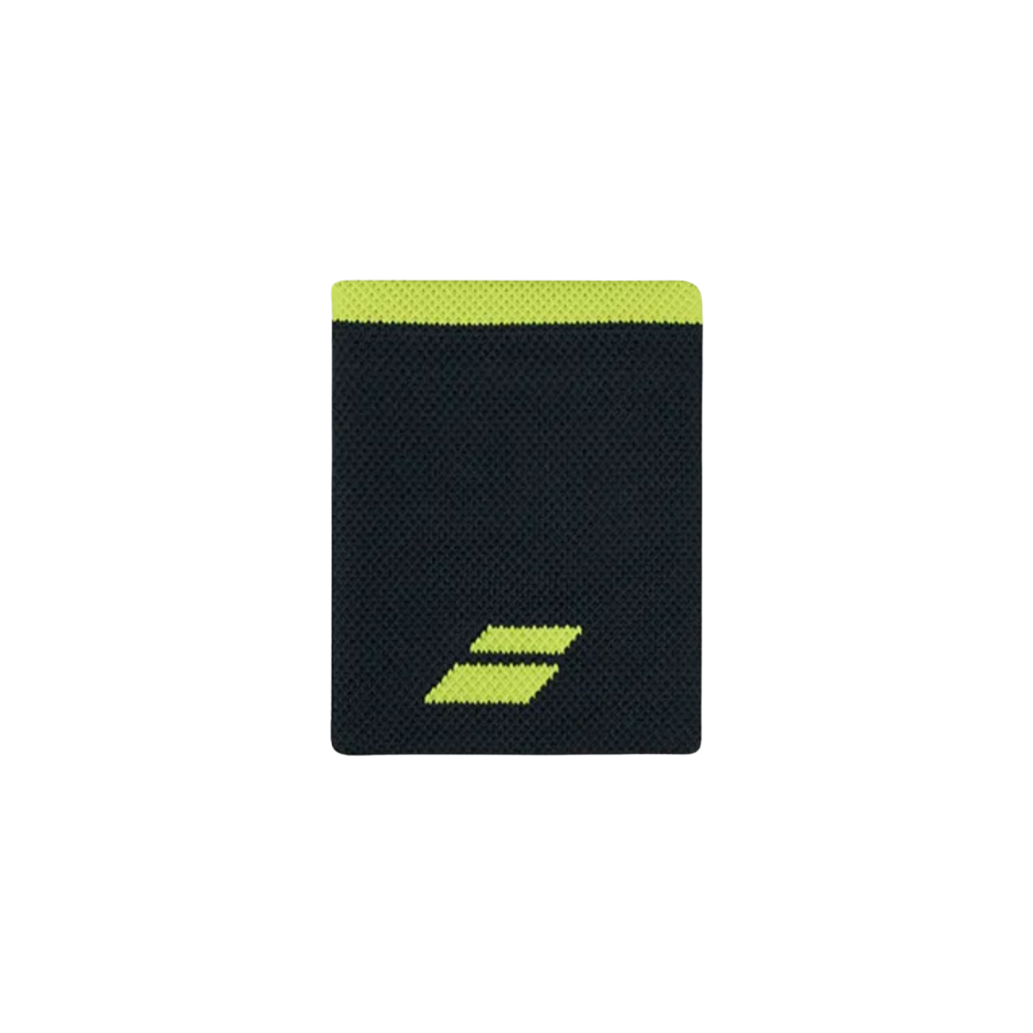Babolat Logo Jumbo Wristband Unisex (Single) - White/Black Accessories Babolat