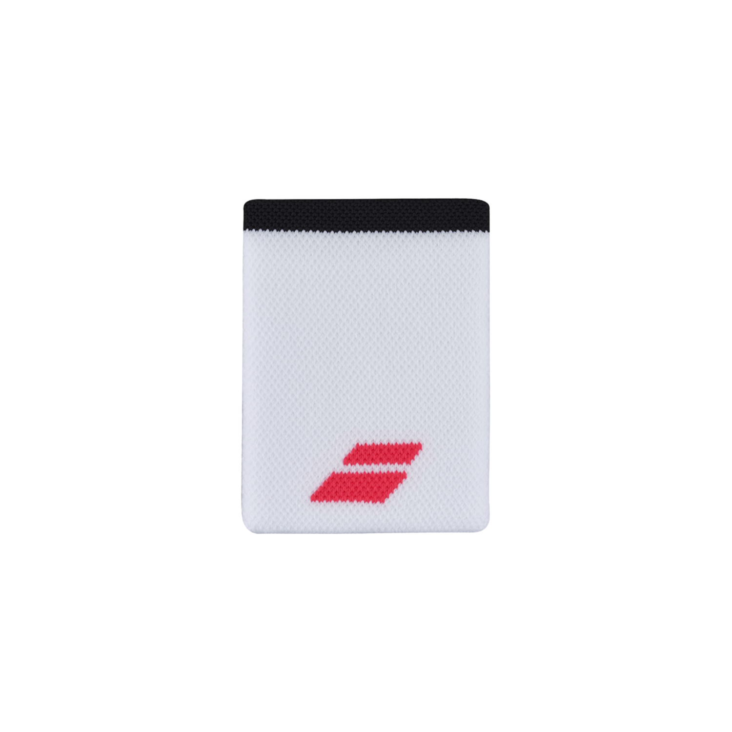 Babolat Logo Jumbo Wristband Unisex (Single) - White/Black Accessories Babolat