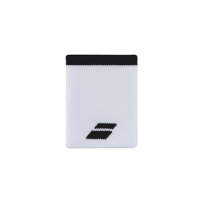 Babolat Logo Jumbo Wristband Unisex (Single) - White/Red Accessories Babolat
