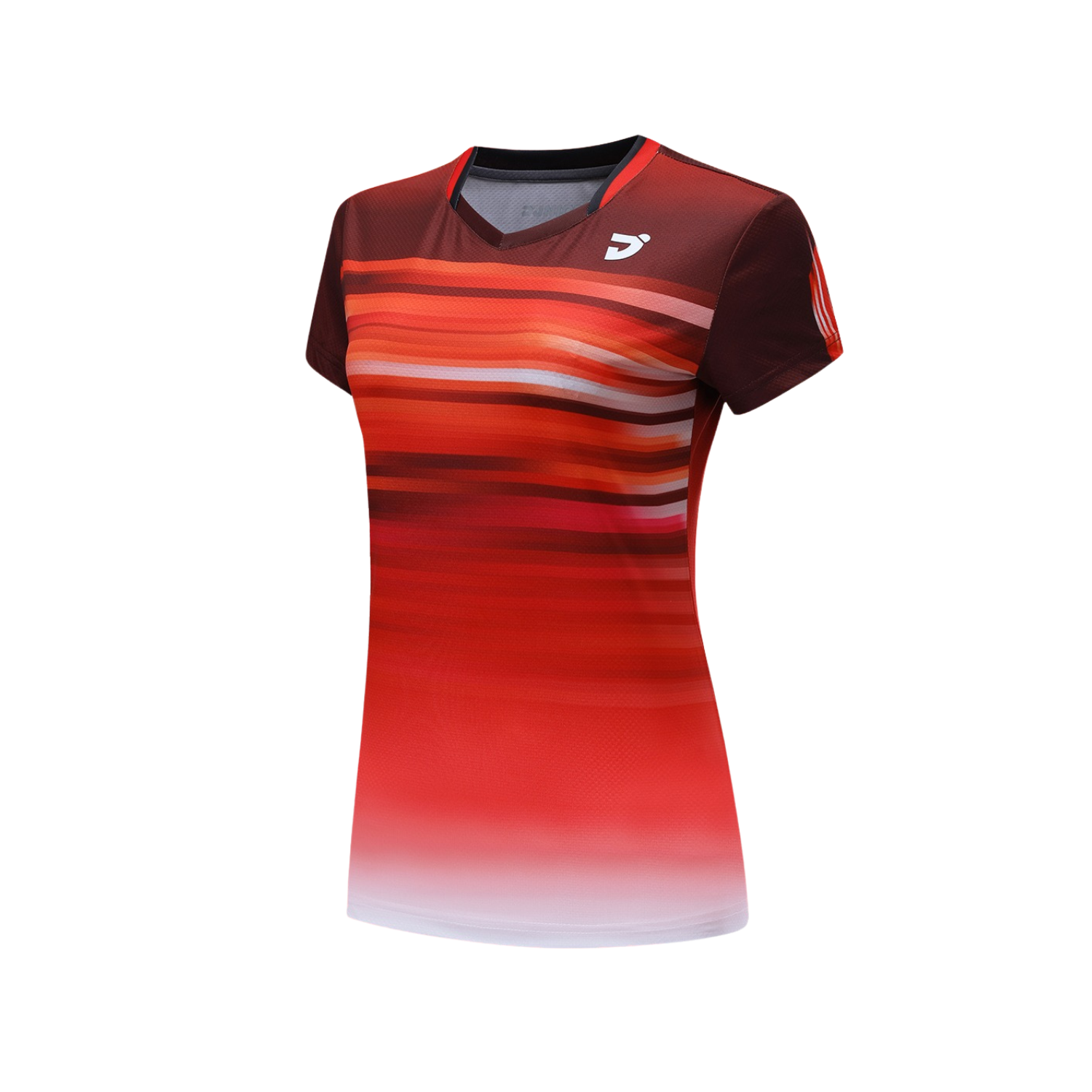 Jnice Tournament Tee Women T-054-RD-W Red S Clothing JNICE