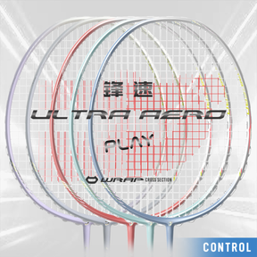 Jnice Ultra Aero-Play Badminton Racket Strung - Purple Badminton Rackets JNICE