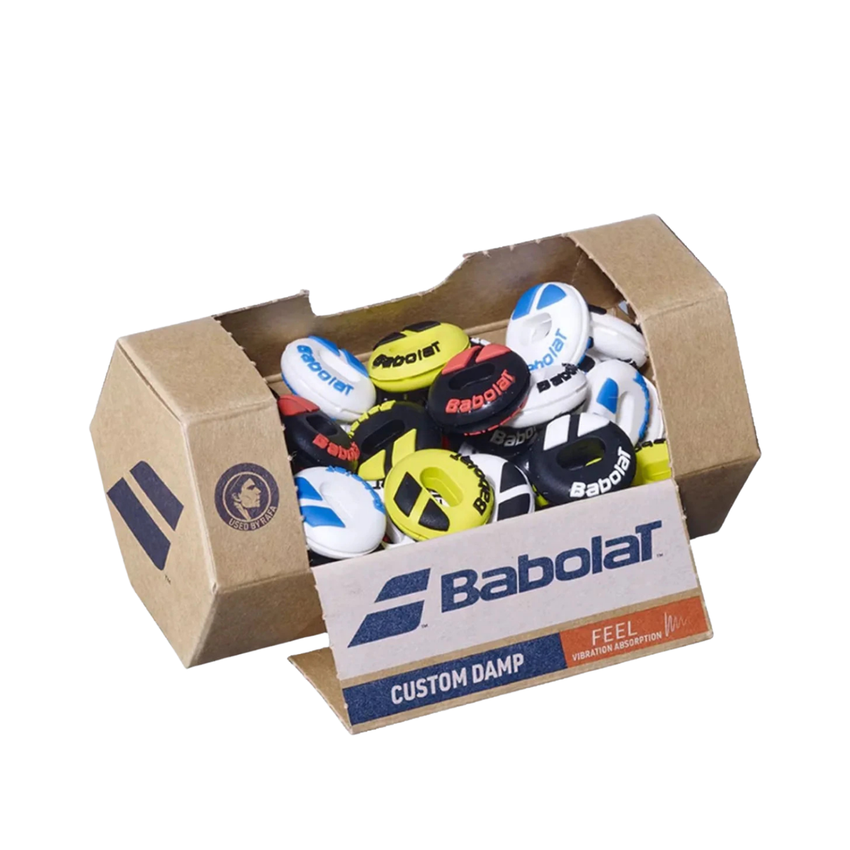 Babolat Custom Damp Dampeners (48 pcs) - Assorted Assorted Accessories Babolat