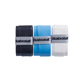 Babolat My Overgrip (3 Pack) - Black/Blue/White Overgrips Babolat