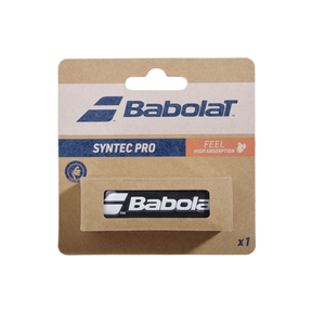 Babolat Syntec Pro Replacement Grip (Single) - Black/Yellow Replacement Grips Babolat