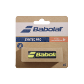 Babolat Syntec Pro Replacement Grip (Single) - Black/Yellow Replacement Grips Babolat