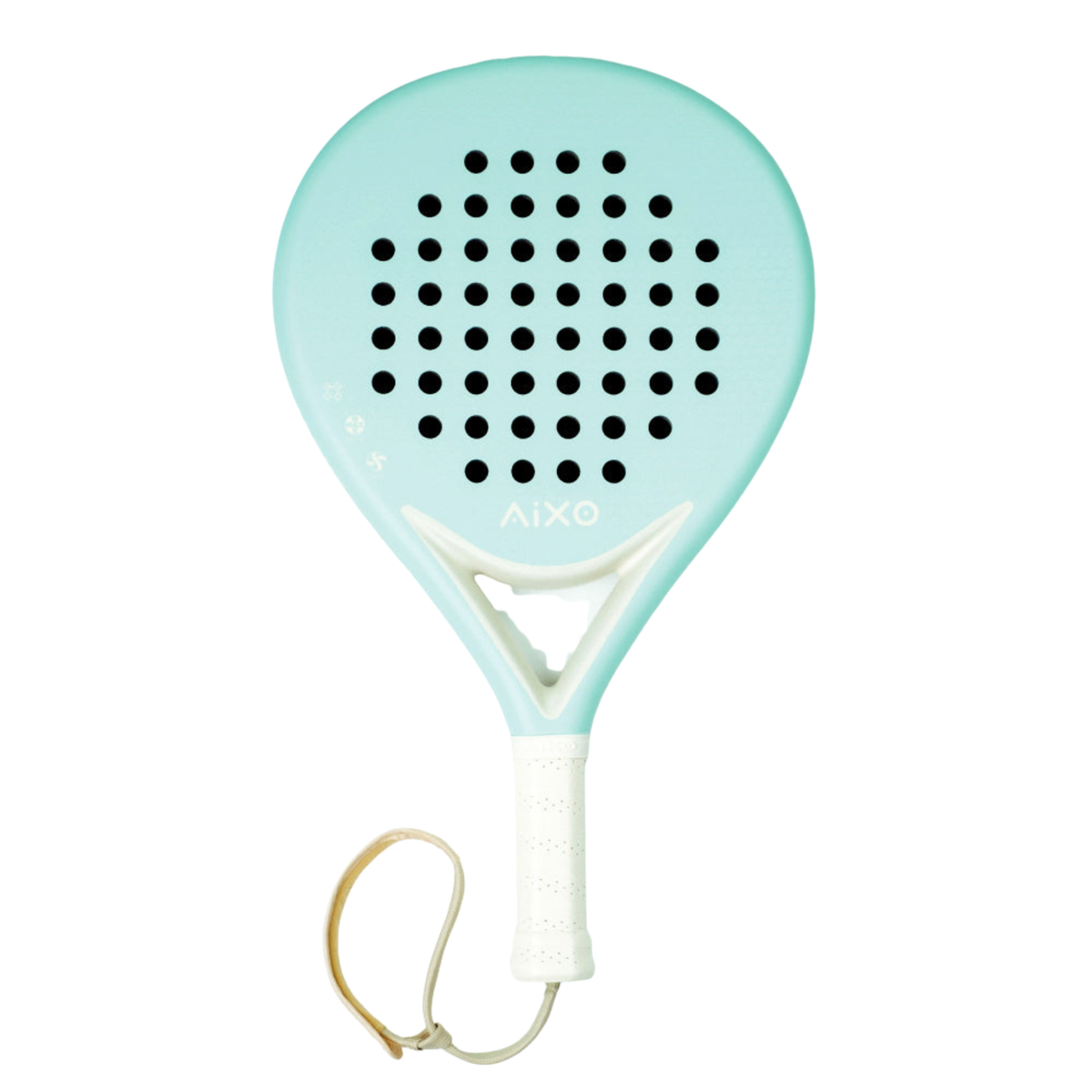 Aixo Pastel de Mint Ghost Padel Racket - Full Carbon - RL-B09 Padel Aixo