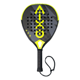Aixo Insane Bolt Padel Racket 18k Carbon RL-B12 Black Yellow One Size Padel Aixo