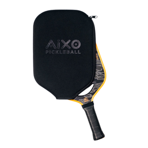 Aixo P14C Reaper Series Tiger King 18K Raw Carbon Pickleball Paddle Pickleball Paddle Aixo