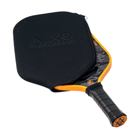 Aixo P14C Reaper Series Tiger King 18K Raw Carbon Pickleball Paddle Pickleball Paddle Aixo