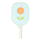 Aixo P11A Scorpion Series Supernature 3K Raw Carbon Pickleball Paddle White One Size Pickleball Paddle Aixo