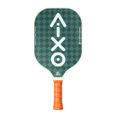 Aixo P11A Scorpion Series Country Club 3K Raw Carbon Pickleball Paddle Green One Size Pickleball Paddle Aixo