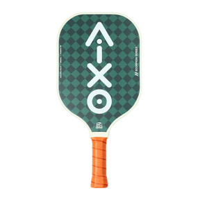Aixo P11A Scorpion Series Country Club 3K Raw Carbon Pickleball Paddle Green One Size Pickleball Paddle Aixo