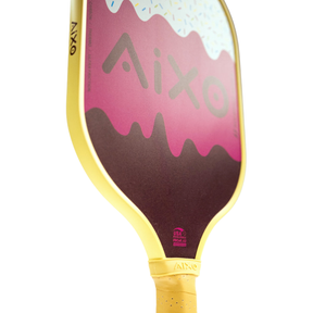 Aixo P11A Scorpion Series Lazy Sundae 3K Raw Carbon Pickleball Paddle Pickleball Paddle Aixo