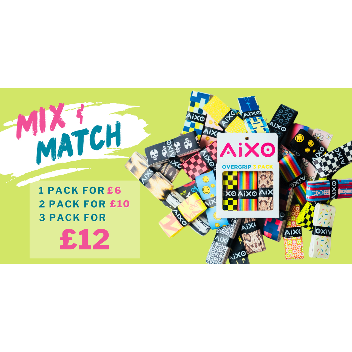 AIXO MIX & MATCH: Triple the fun BYOB Aixo
