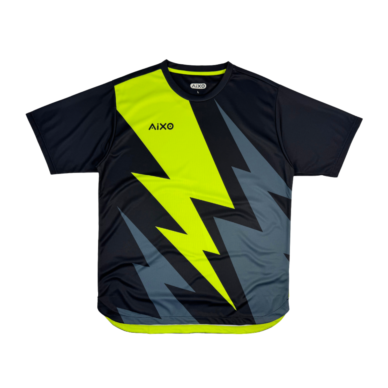 AIXO Bolt Mens T-Shirt - Black T Shirt Aixo