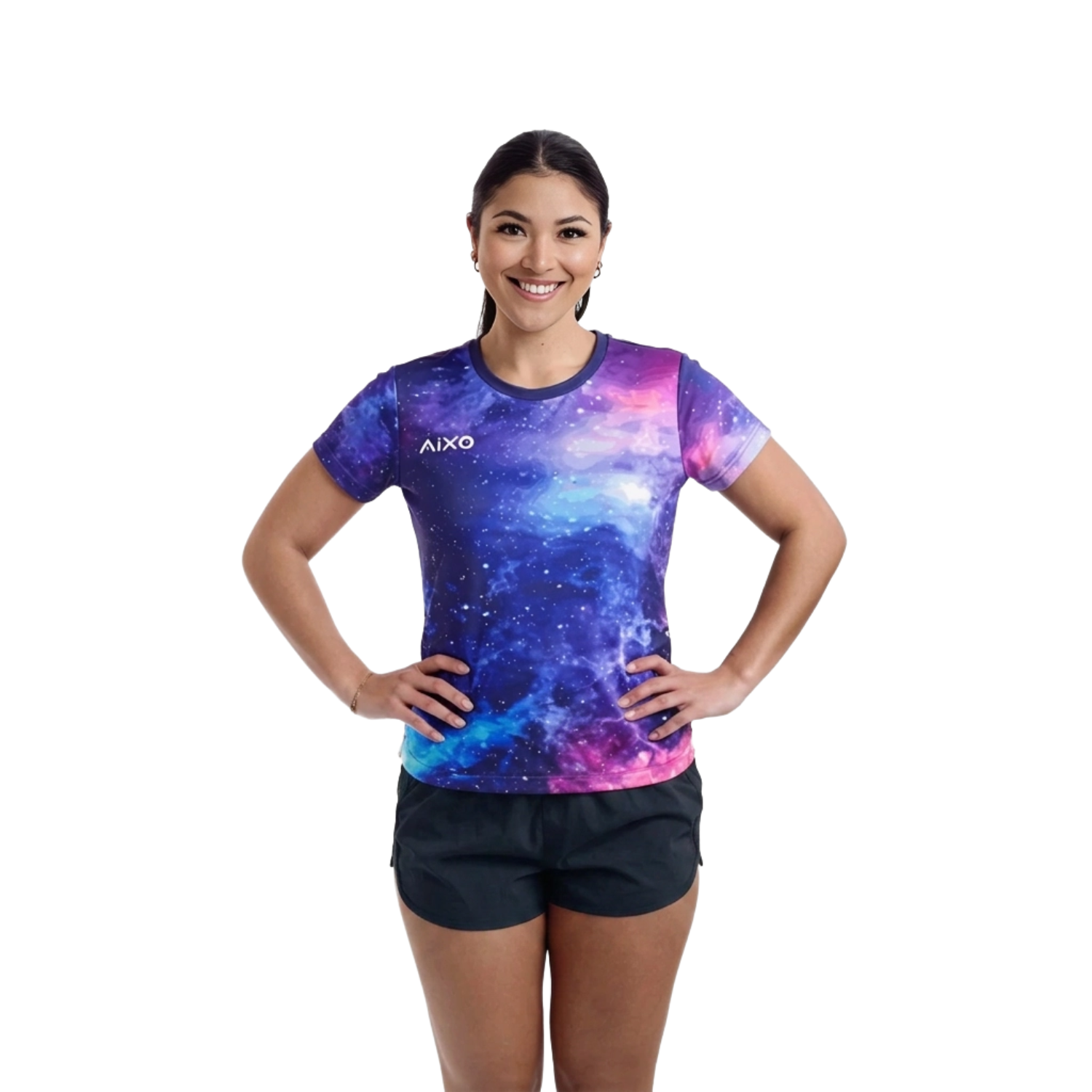 Aixo Spaceballs Womens T-Shirt - Purple T Shirt Aixo