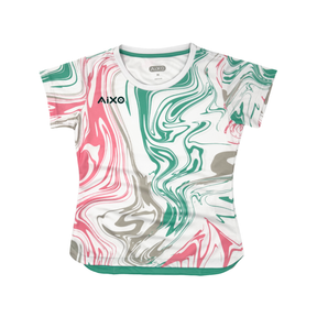 Aixo Chrome 3 Womens T-Shirt - White T Shirt Aixo