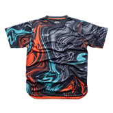 Aixo Chrome Mens T Shirt Lilac GRAPHITE T Shirt Aixo