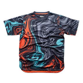 Aixo Chrome Mens T Shirt Lilac GRAPHITE T Shirt Aixo