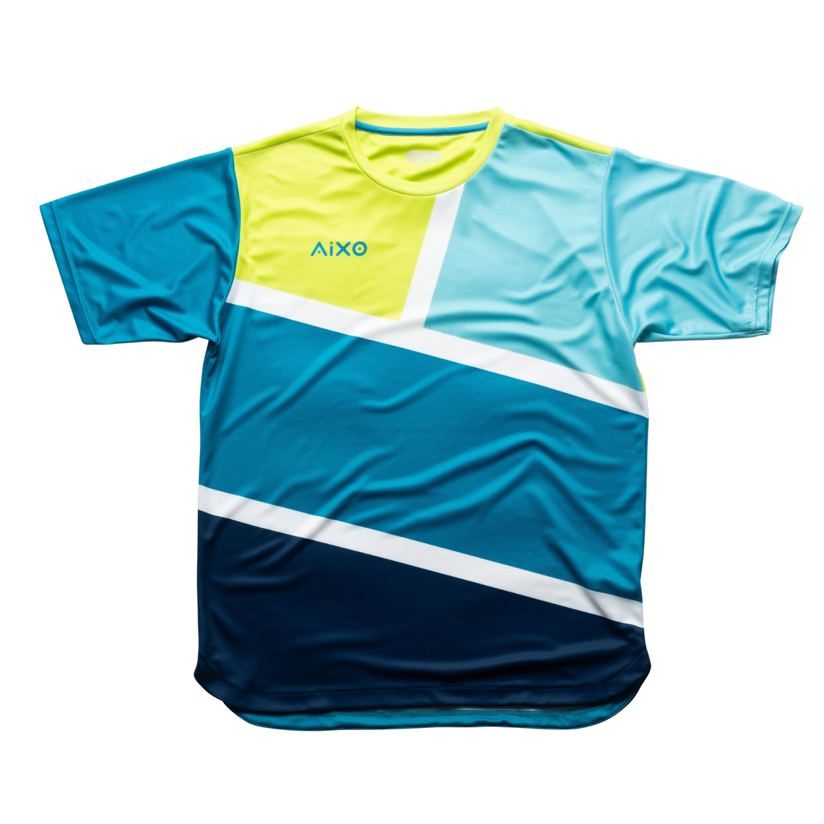 Aixo Court Mens T Shirt Teal TEAL T Shirt Aixo