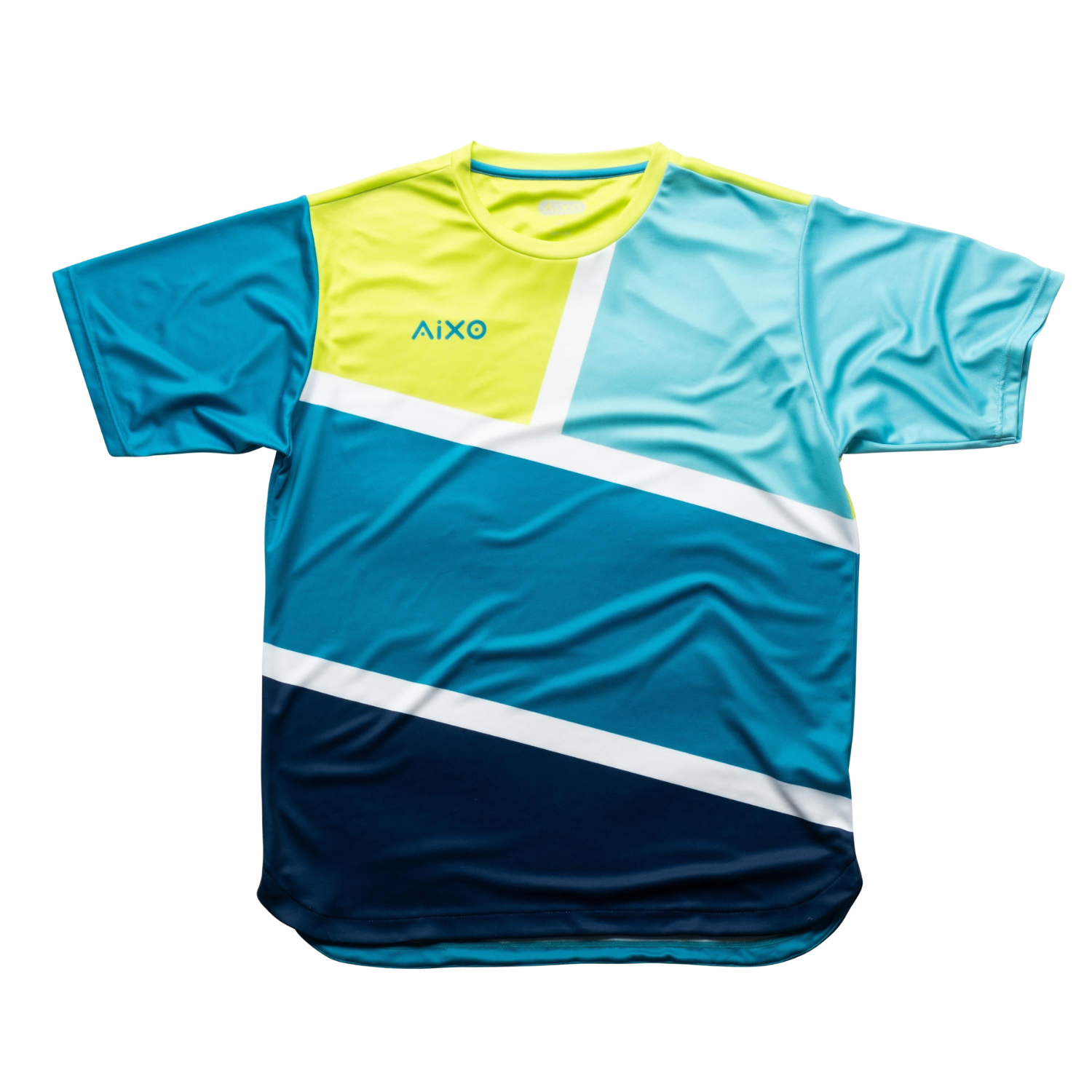 Aixo Court Mens T Shirt Teal TEAL T Shirt Aixo