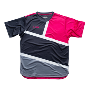 Aixo Court Mens T Shirt Graphite GRAPHITE T Shirt Aixo