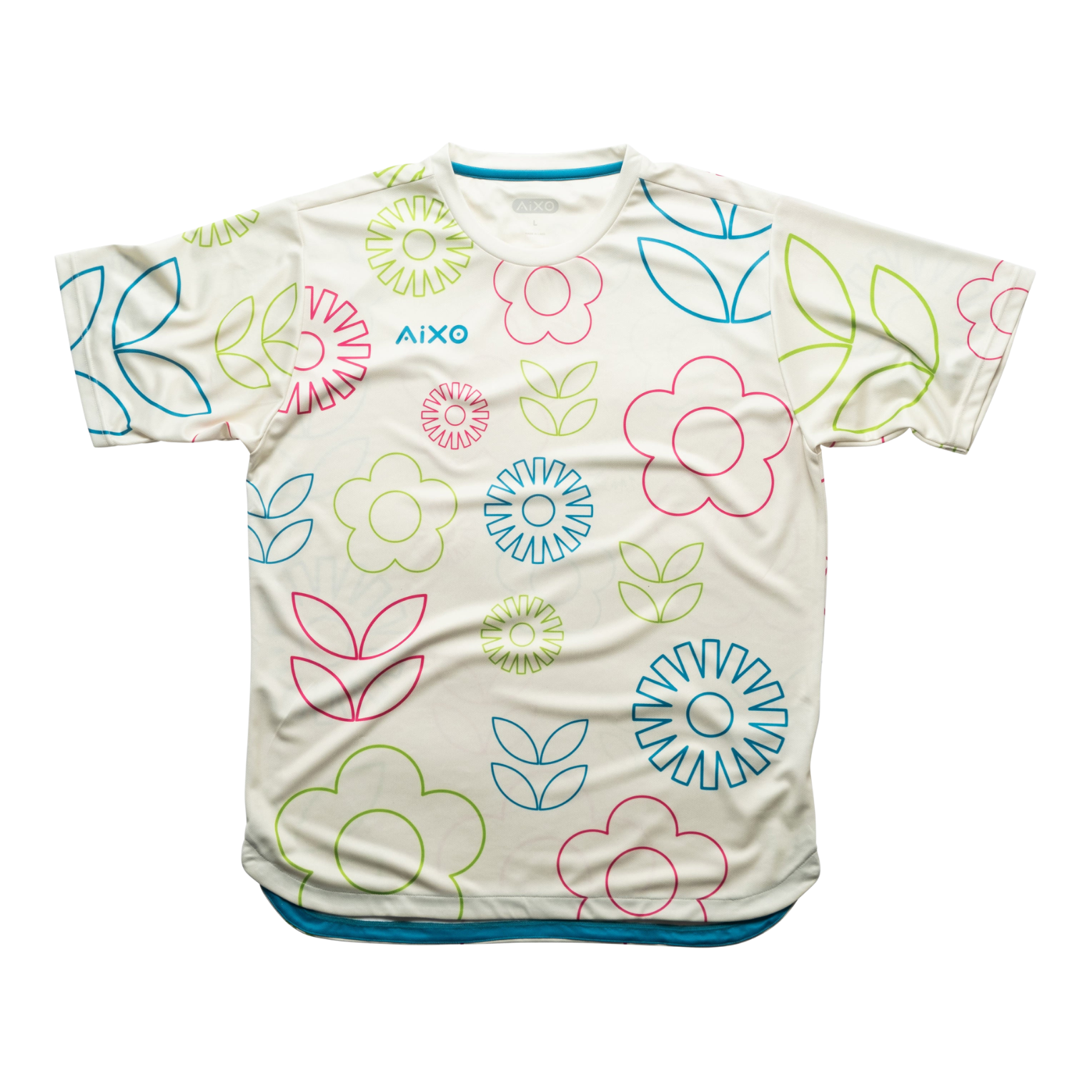 Aixo Spring Mens T Shirt Navy IVORY T Shirt Aixo