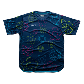 Aixo Spring Mens T Shirt Ivory Navy T Shirt Aixo