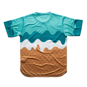 Aixo Sundae Mens T Shirt Vanilla Raspberry Chocolate T Shirt Aixo