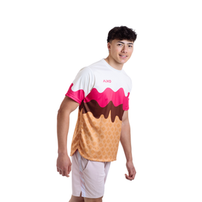 Aixo Sundae Mens T Shirt Mint Delight T Shirt Aixo