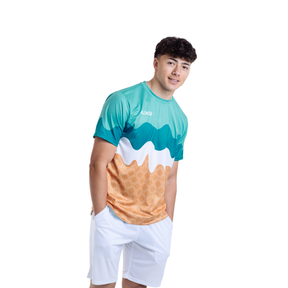 Aixo Sundae Mens T Shirt Mint Delight T Shirt Aixo