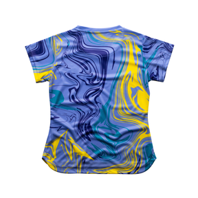 Aixo Chrome Womens T Shirt Graphite T Shirt Aixo