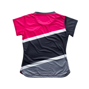 Aixo Court Womens T Shirt Graphite T Shirt Aixo