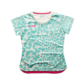 Aixo Leopard Womens T Shirt Ivory Ivory T Shirt Aixo
