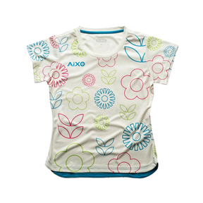 Aixo Spring T Shirt Women Navy IVORY T Shirt Aixo